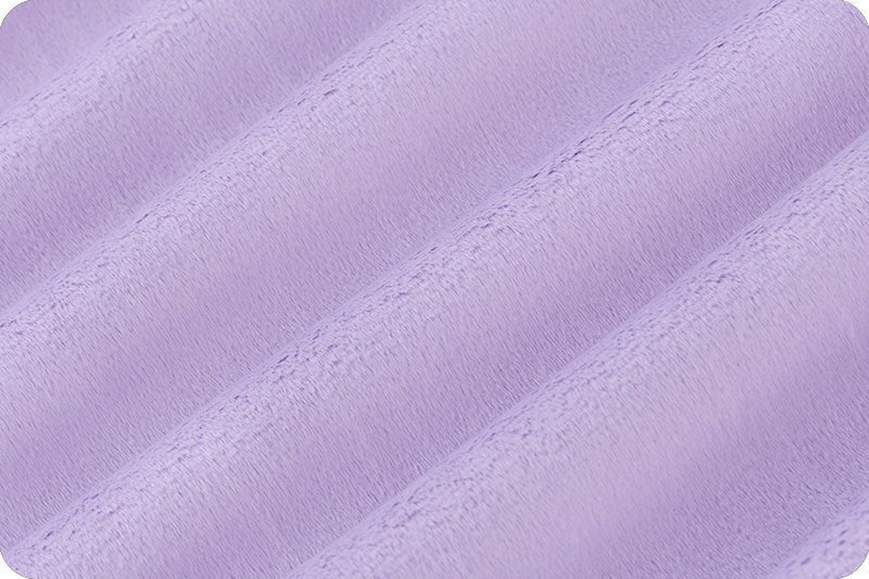 Shannon Fabrics Solid Cuddle 3 Lavender Minky Fabric - On Pins & Needles Quilting Co.