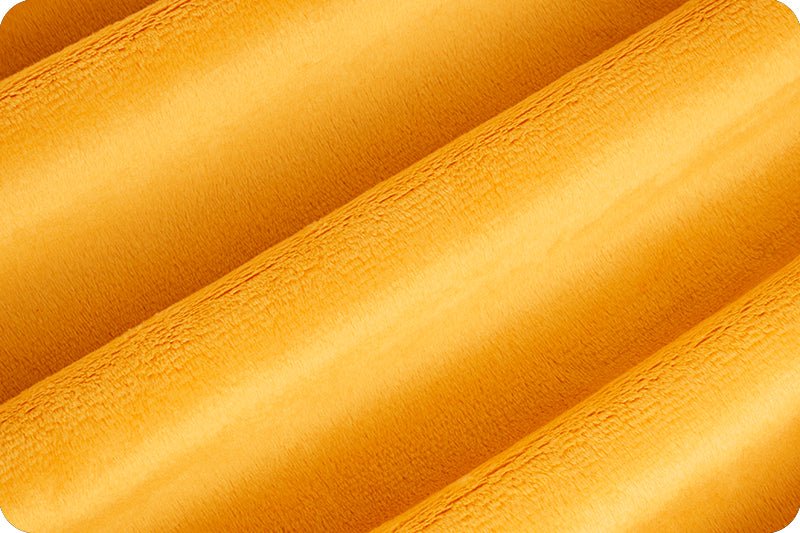 Shannon Fabrics Solid Cuddle 3 Mango Minky Fabric - On Pins & Needles Quilting Co.
