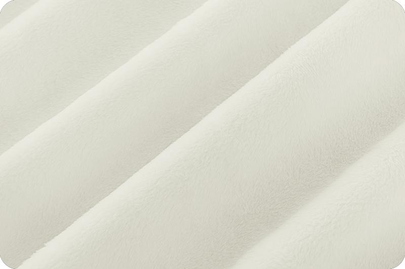 Shannon Fabrics Solid Cuddle 3 Natural Minky Fabric (PRICE PER 1/2 YARD) - On Pins & Needles Quilting Co.