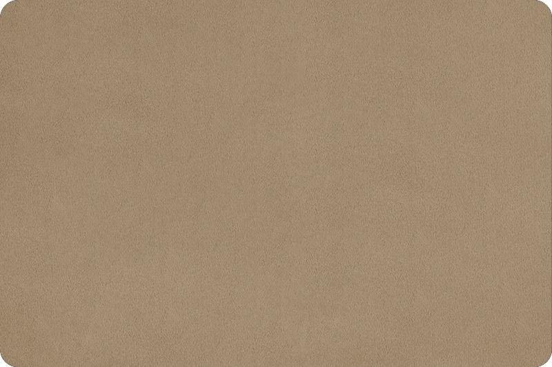 Shannon Fabrics Solid Cuddle 3 Simply Taupe Minky Fabric (PRICE PER 1/2 YARD) - On Pins & Needles Quilting Co.