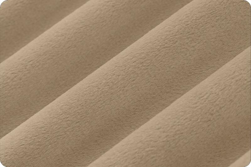 Shannon Fabrics Solid Cuddle 3 Simply Taupe Minky Fabric (PRICE PER 1/2 YARD) - On Pins & Needles Quilting Co.