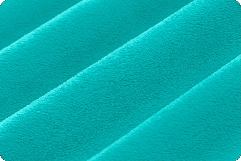 Shannon Fabrics Solid Cuddle 3 Teal Minky Fabric - On Pins & Needles Quilting Co.