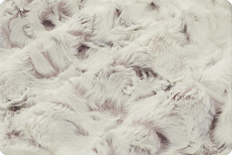 Shannon Luxe Cuddle Snowy Owl Elderberry Minky Fabric (PRICE PER 1/2 YARD) - On Pins & Needles Quilting Co.