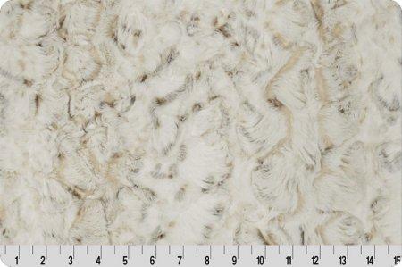 Shannon Luxe Cuddle Snowy Owl Natural Minky Fabric (PRICE PER 1/2 YARD) - On Pins & Needles Quilting Co.
