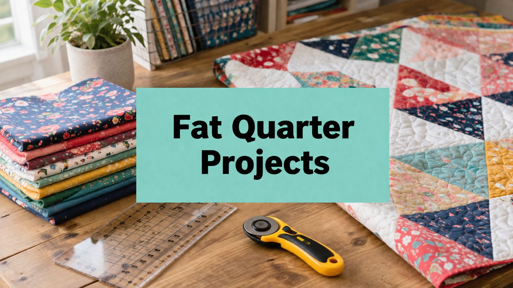 25+ Projects for Fat Quarters from Gifts to Quilts - On Pins & Needles Quilting Co.