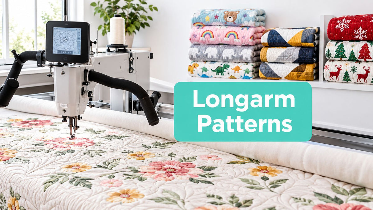 7 Longarm Machine Quilting Patterns to Try - On Pins & Needles Quilting Co.
