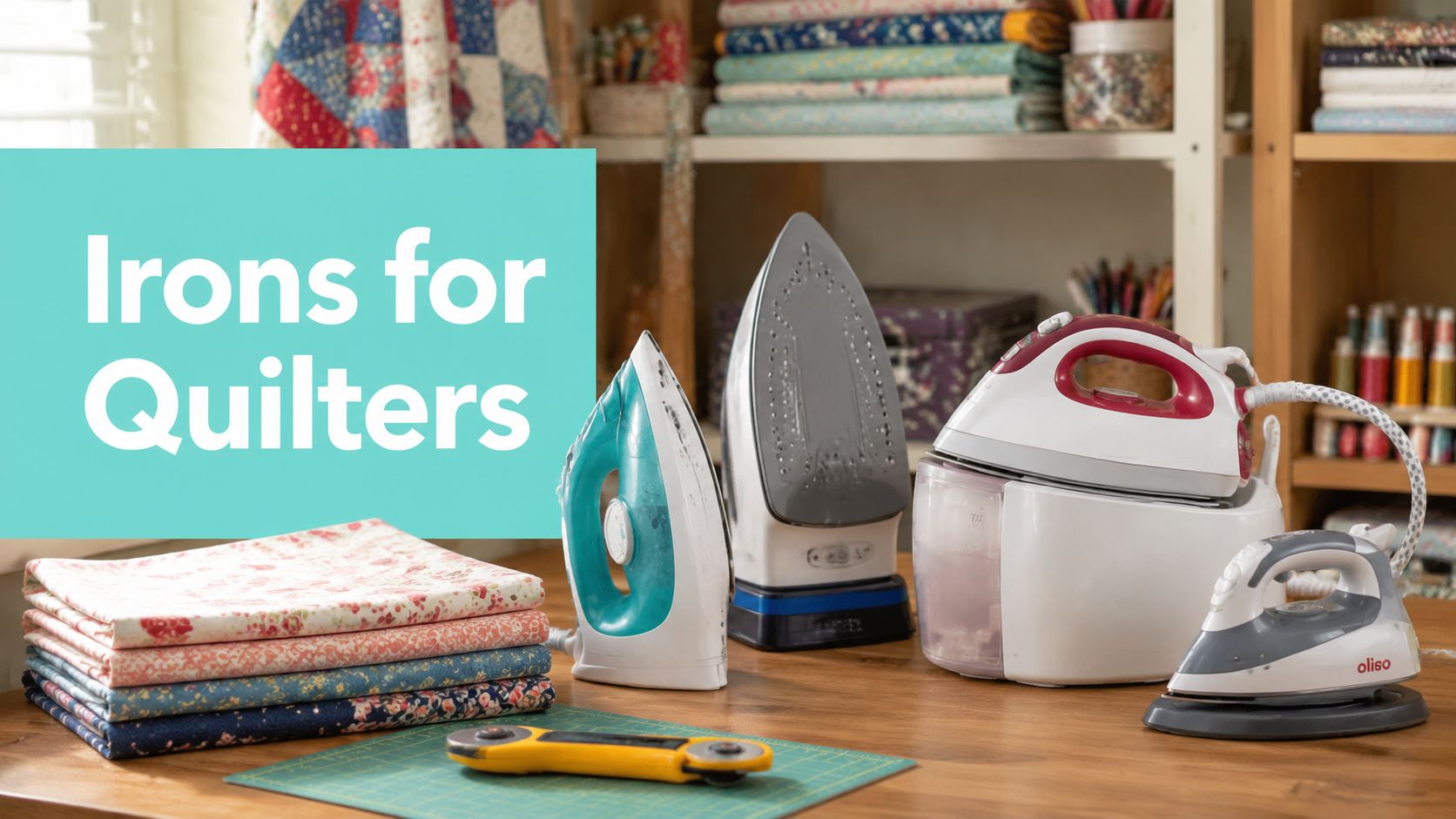 Best Irons for Quilters: A 2026 Buyer's Guide - On Pins & Needles Quilting Co.