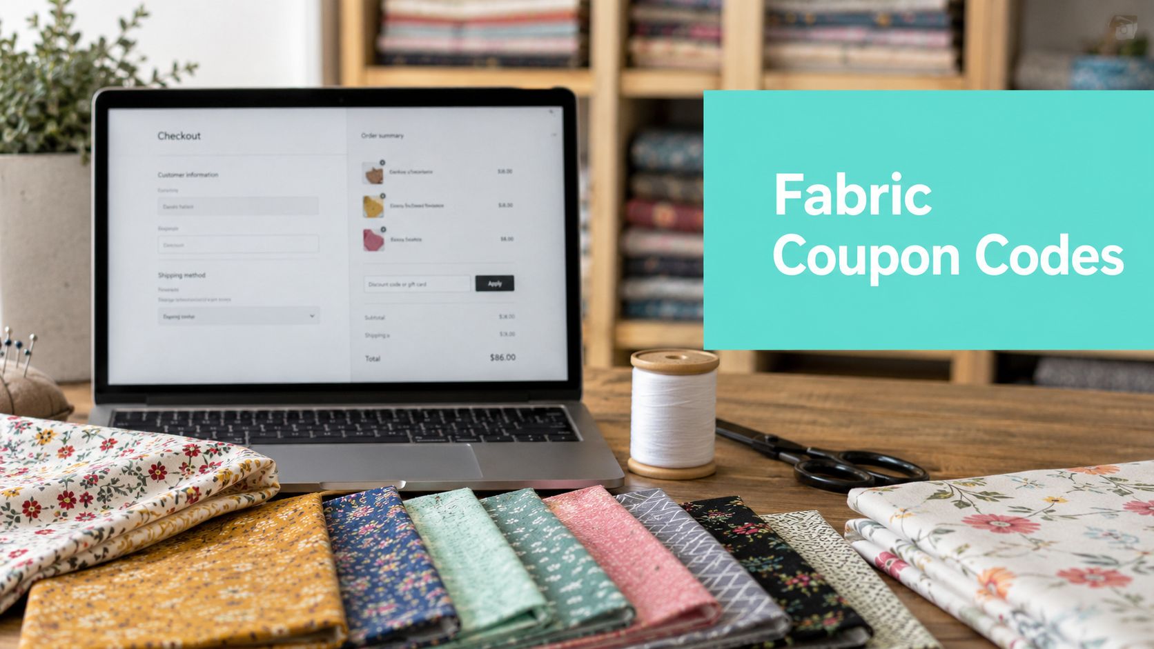 Fabric Coupon Codes: Your 2026 Savings Guide - On Pins & Needles Quilting Co.