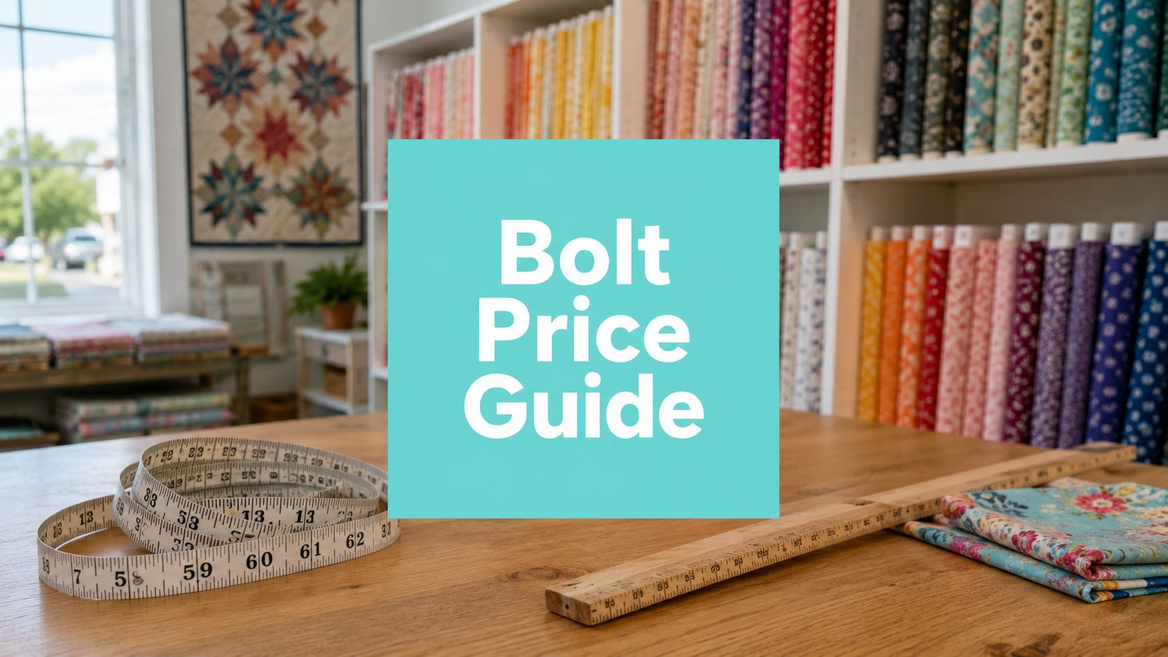 How Much Is a Bolt of Cloth? a 2026 Price Guide - On Pins & Needles Quilting Co.