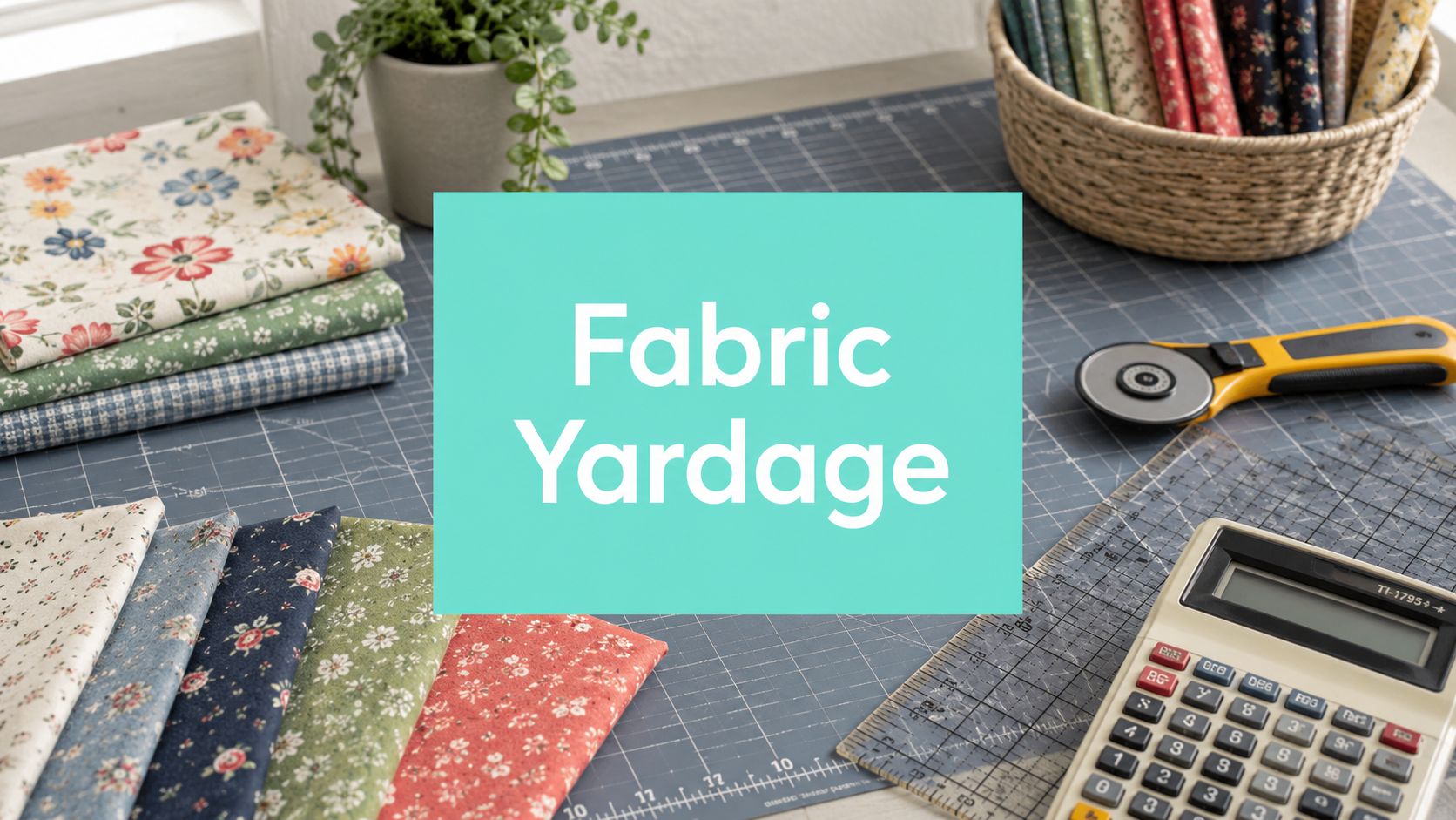 How to Calculate Fabric Yardage: A Quilter's Guide - On Pins & Needles Quilting Co.