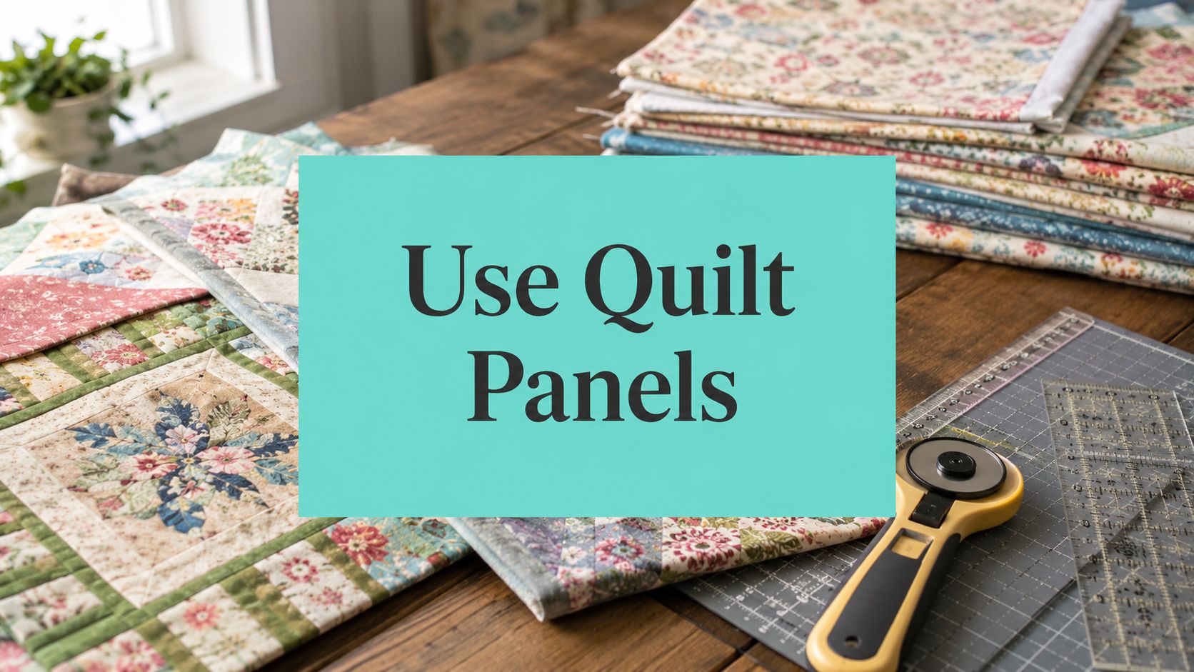 How to Use Quilt Panels from Fabric to Finish - On Pins & Needles Quilting Co.