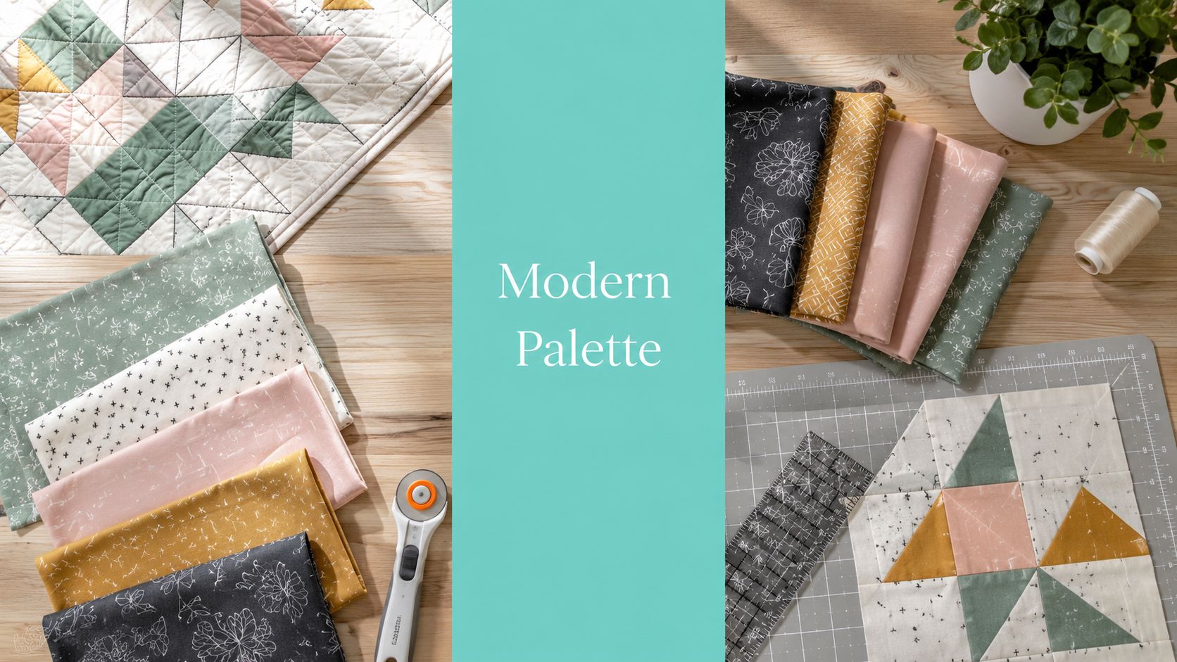 Modern Quilt Color Schemes That Actually Work - On Pins & Needles Quilting Co.