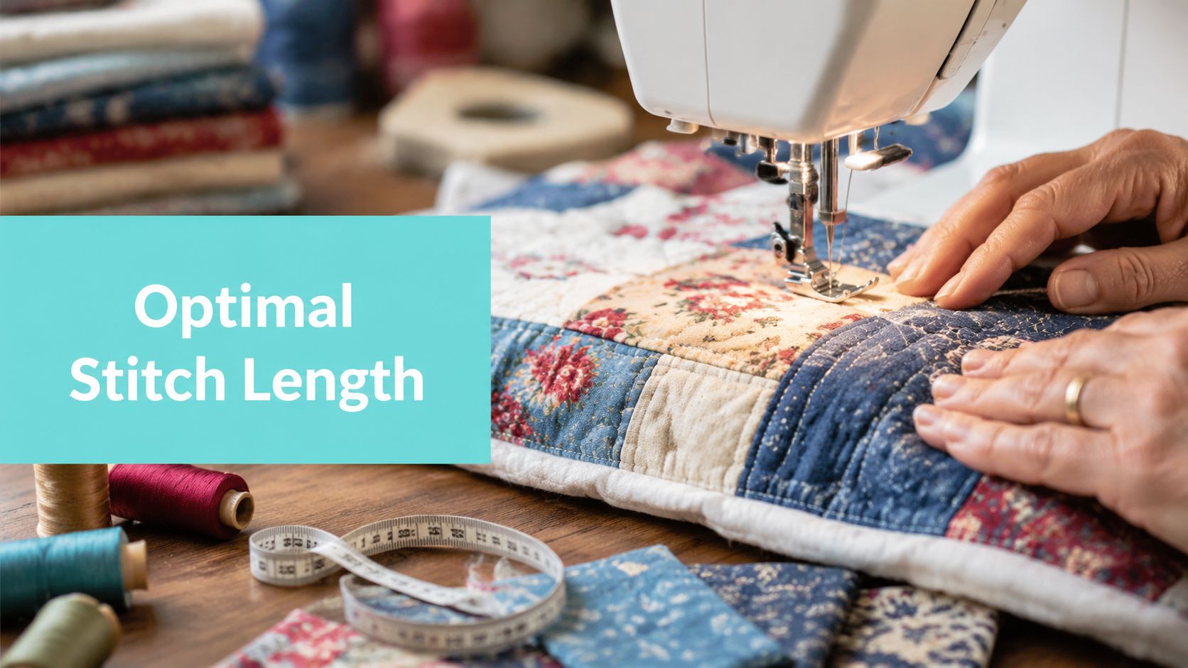 Optimal Stitch Length for Quilting: Pro Tips 2026 - On Pins & Needles Quilting Co.