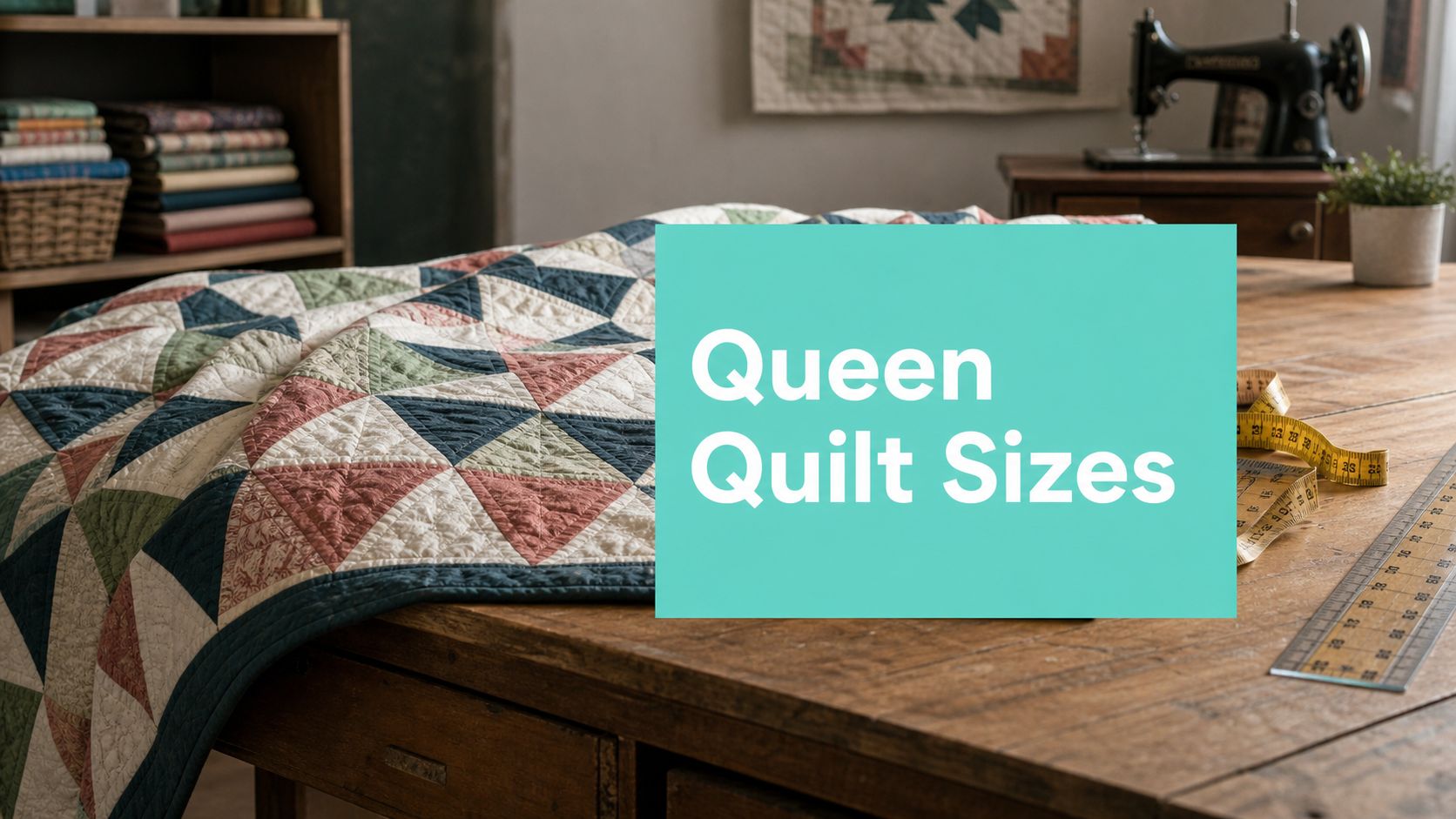 Queen Size Quilt Dimensions in Inches - On Pins & Needles Quilting Co.