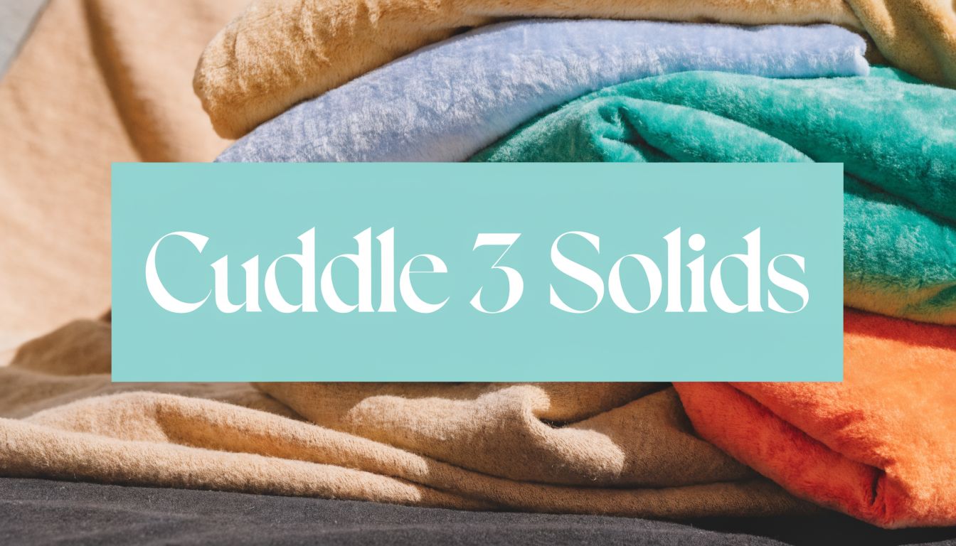 Shannon Fabrics Cuddle 3 Solid Colors Guide & Uses - On Pins & Needles Quilting Co.
