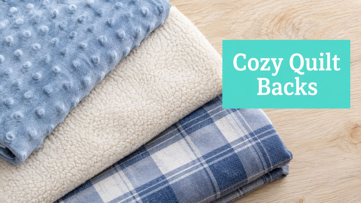 Soft Quilt Backing Fabric Guide to Cozy Seamless Backs - On Pins & Needles Quilting Co.