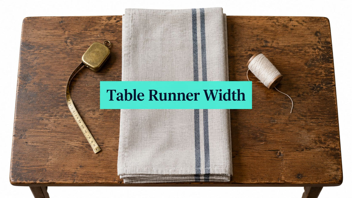 Table Runner Width: Sizing and Styling Guide - On Pins & Needles Quilting Co.