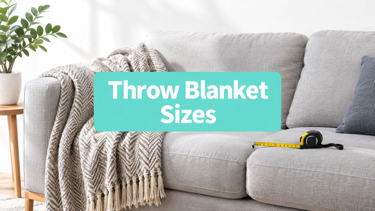 Throw Blanket Size Guide That Actually Fits Your Couch - On Pins & Needles Quilting Co.