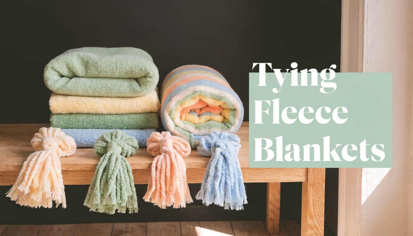 Tying Fleece Blankets Instructions for Perfect Results - On Pins & Needles Quilting Co.