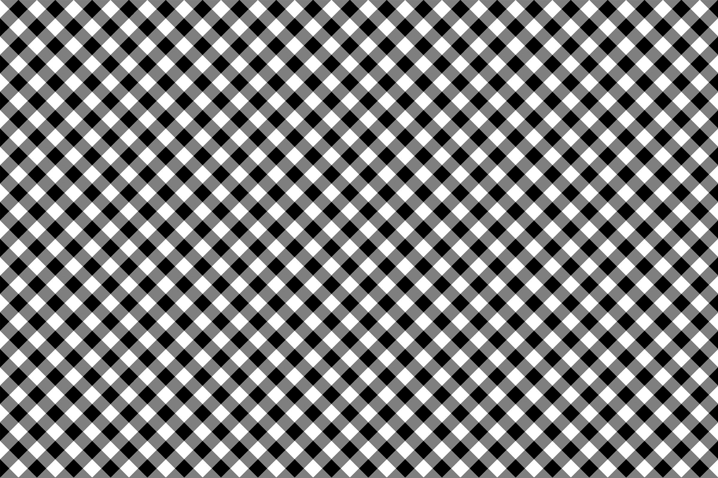 Shannon Fabrics Quilting Cuddle Barely Basics Gingham Black 1.5mm 44" Wide Minky Fabric