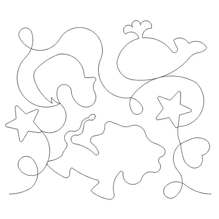 Baby Animals quilting pattern