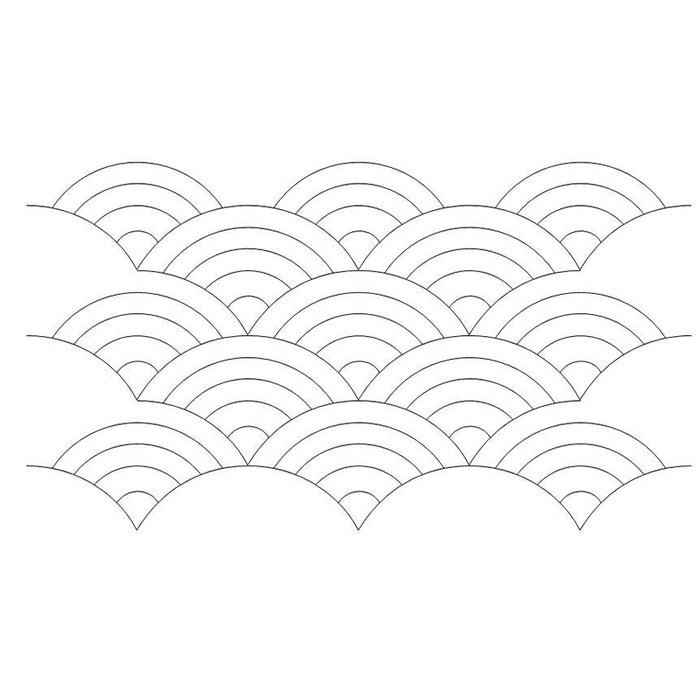 Baptist Fan quilting pattern
