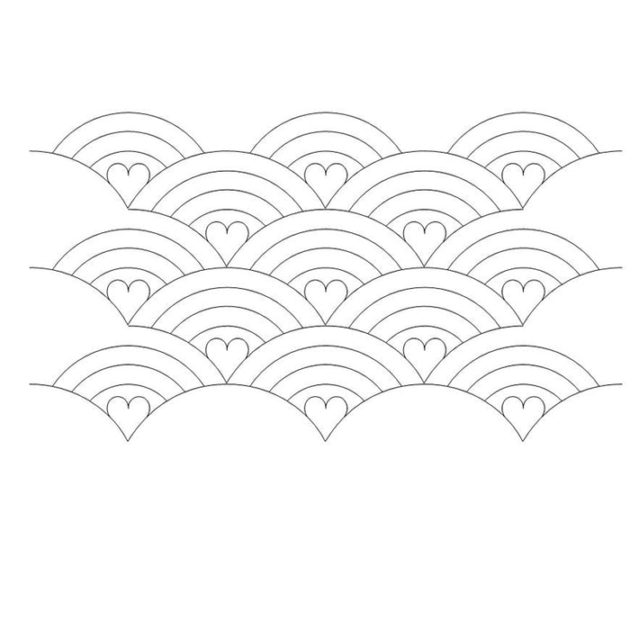 Baptist Hearts quilting pattern