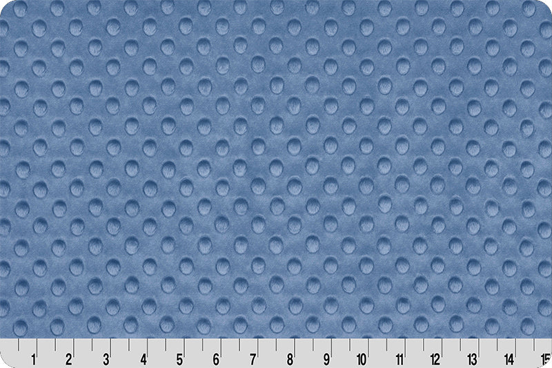 Shannon Fabrics Cuddle Dimple Denim Minky Fabric