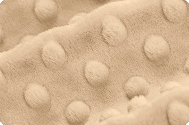 Shannon Fabrics Cuddle Dimple Latte Minky Fabric