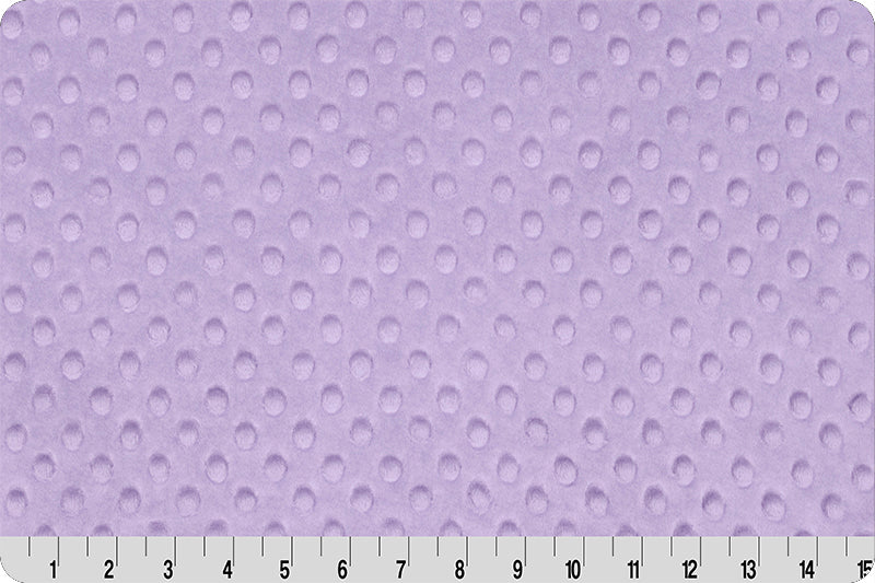 Shannon Fabrics Cuddle Dimple Lavender Minky Fabric