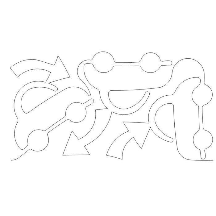 Car Go quilting pattern