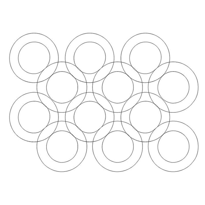 Cheerios quilting pattern