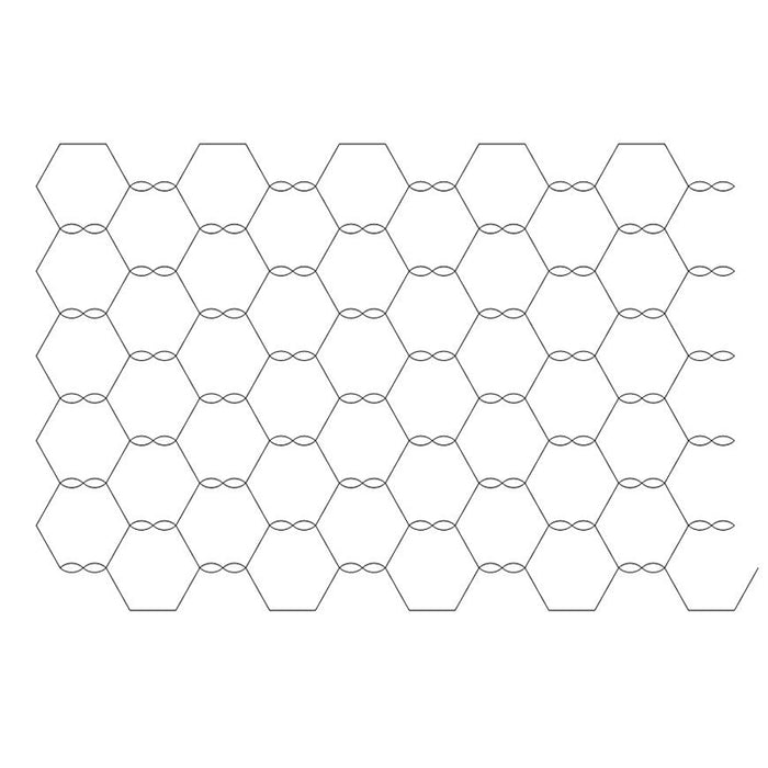 Chicken Wire quilting pattern