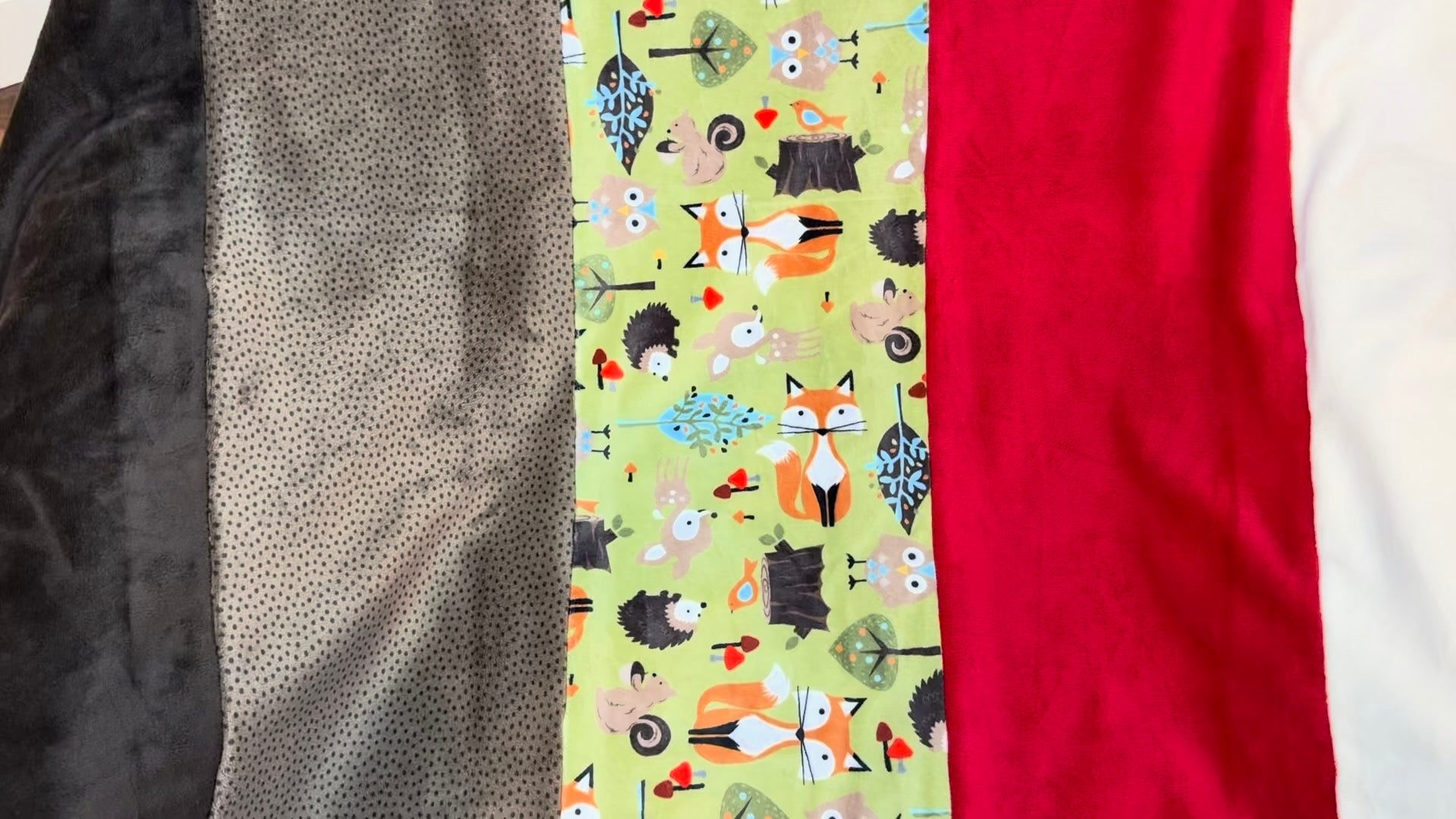 Monthly Bundle 5 Pack of 10" x 60" Cuddle Strips (Sep26) - Shannon Fabrics