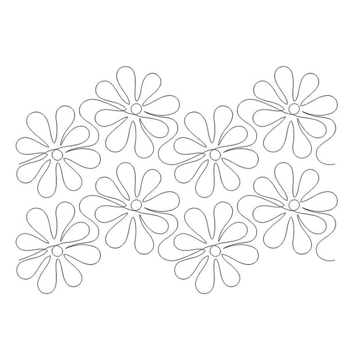 Daisy Doodles quilting pattern