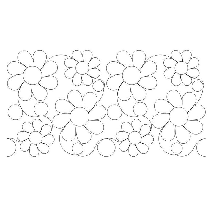 Daisy Fast quilting pattern