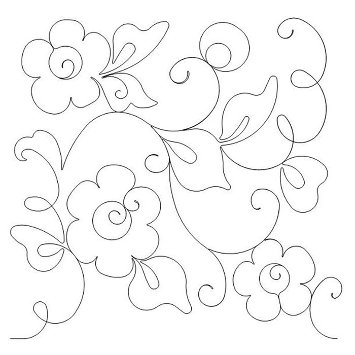 Daphany quilting pattern