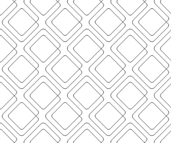 Diagonal Plaid - Bias Cut quilting pattern