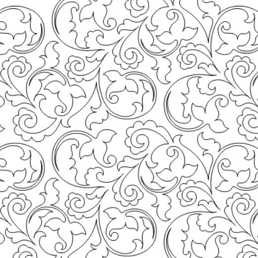 Elderberry Vine quilting pattern