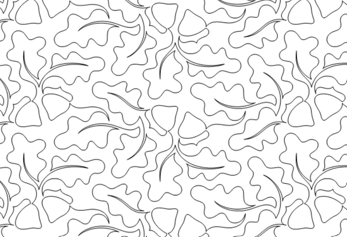 Falling Leaves quilting pattern
