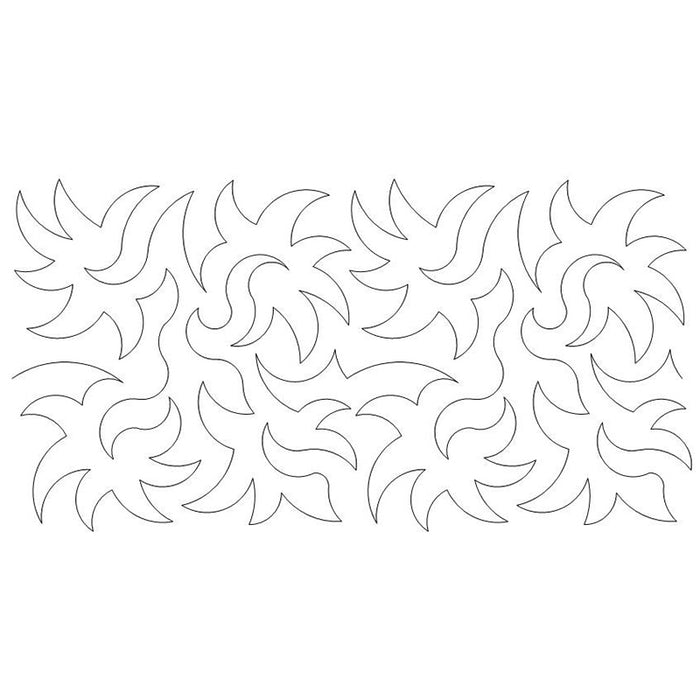 Fire quilting pattern