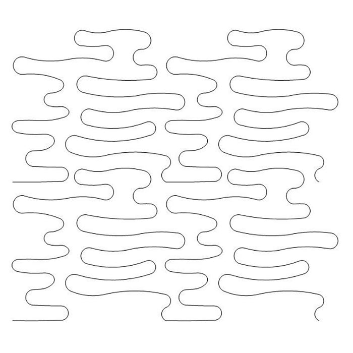 Flowing Water quilting pattern