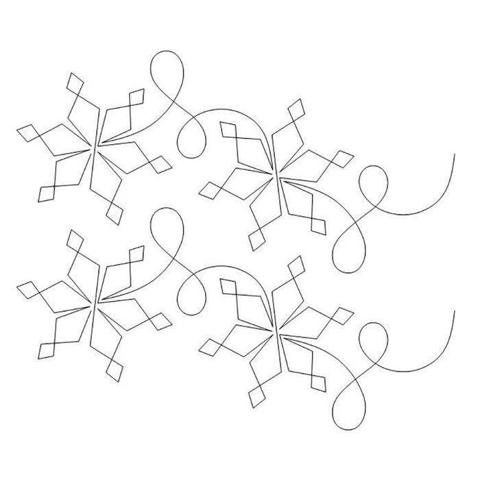 Frost quilting pattern