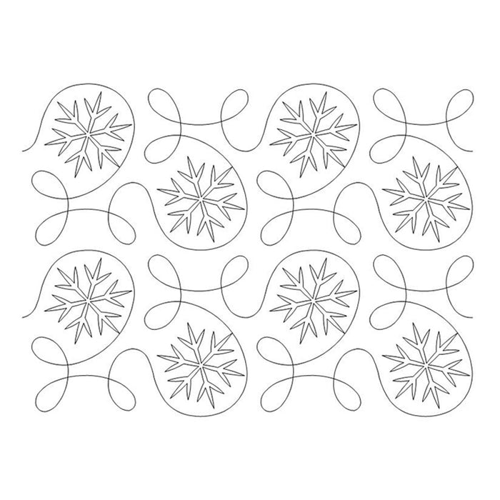 Ginger Ice quilting pattern