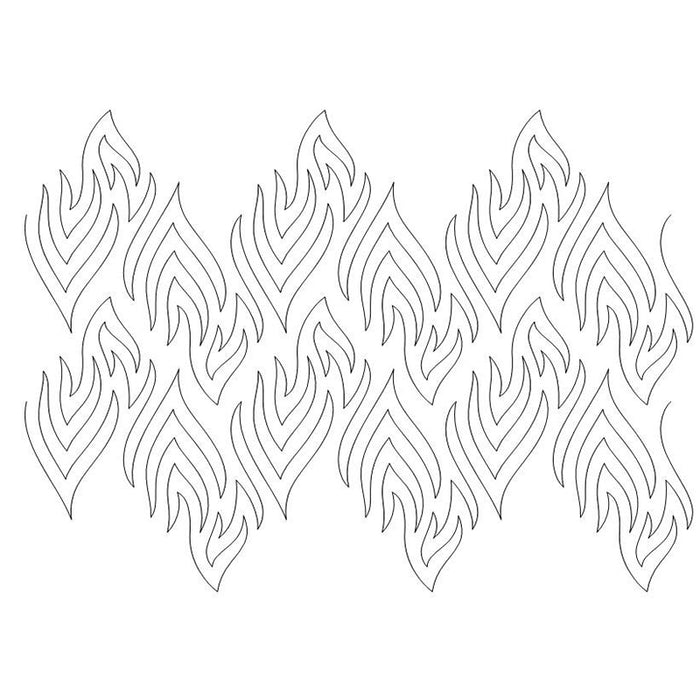 Heatwave quilting pattern