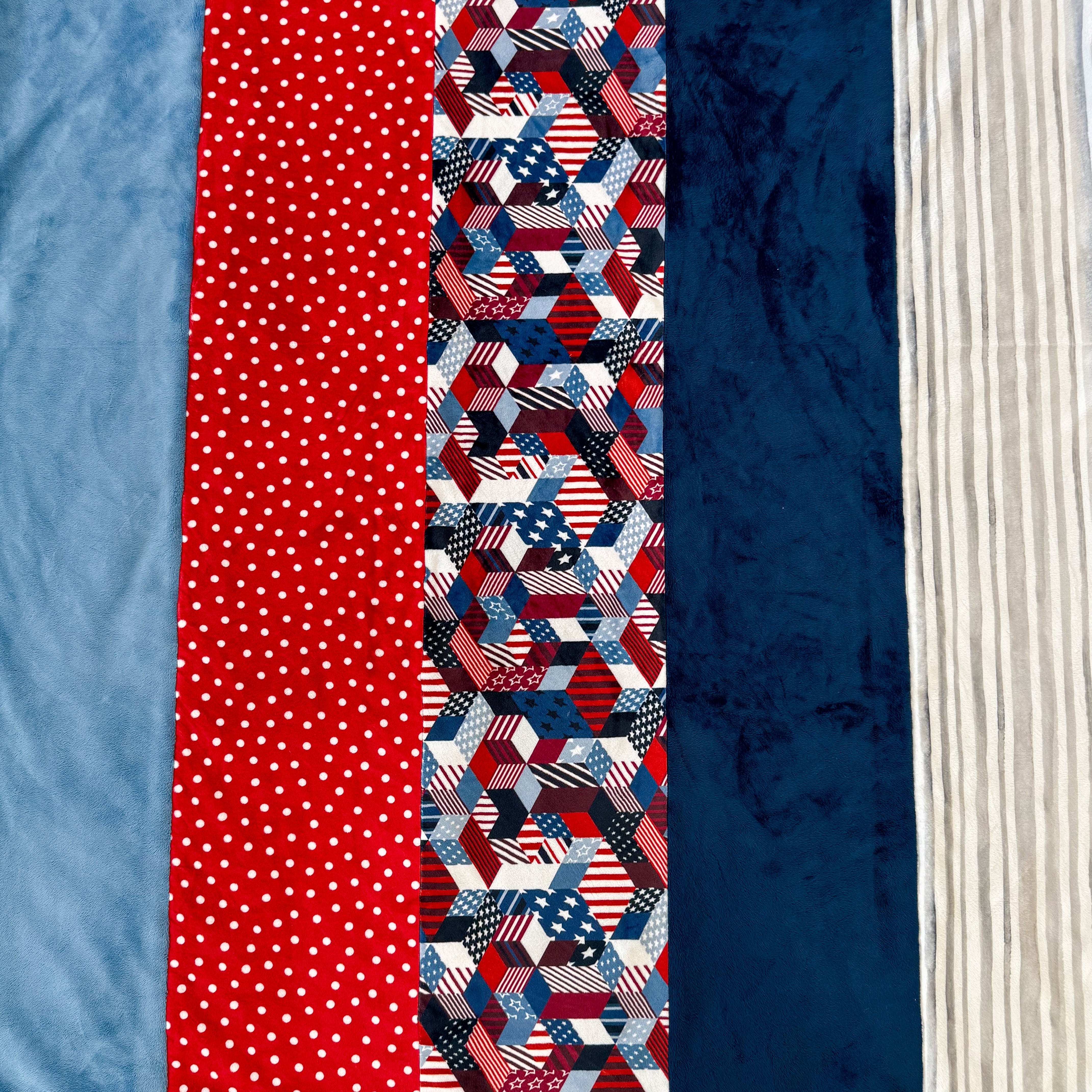 Monthly Bundle 5 Pack of 10" x 60" Cuddle Strips (July26) - Shannon Fabrics