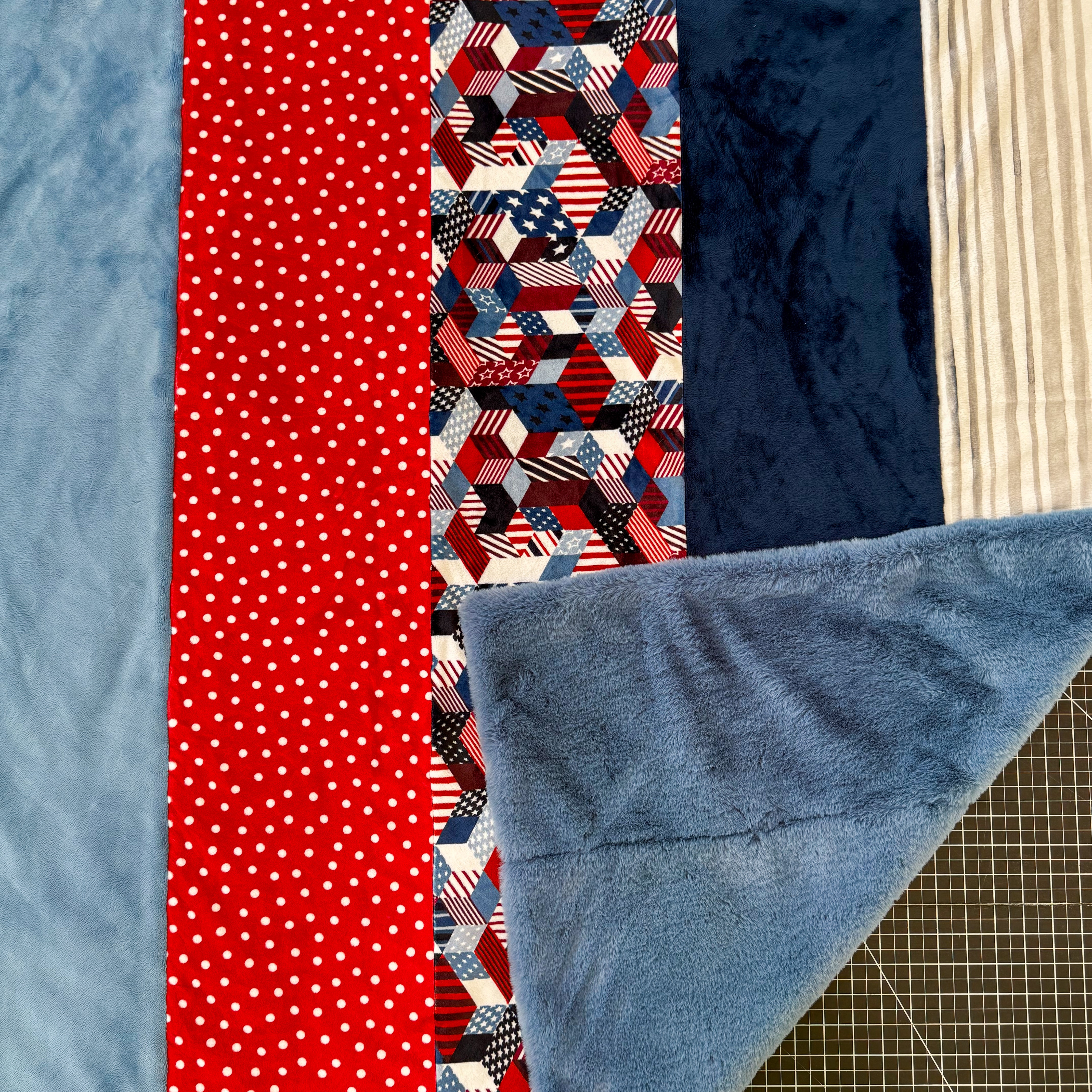 Monthly Bundle 5 Pack of 10" x 60" Cuddle Strips (July26) - Shannon Fabrics