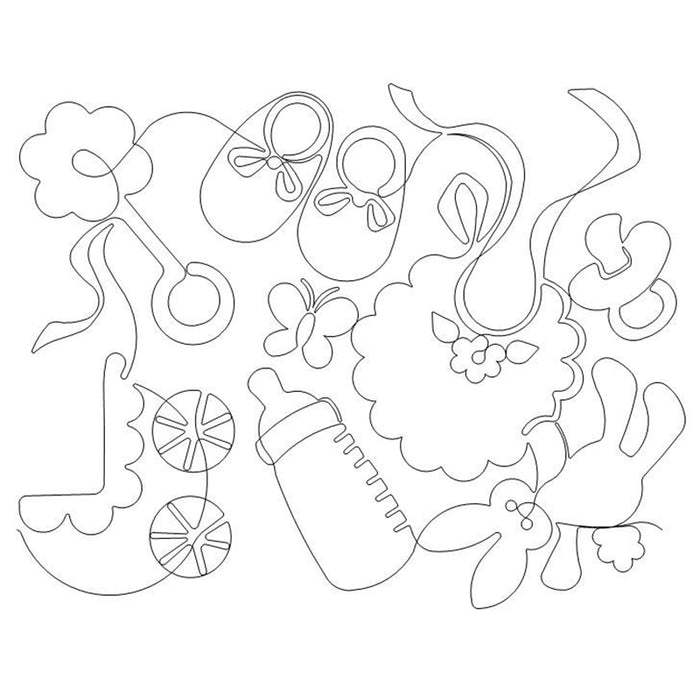 It's A Girl quilting pattern