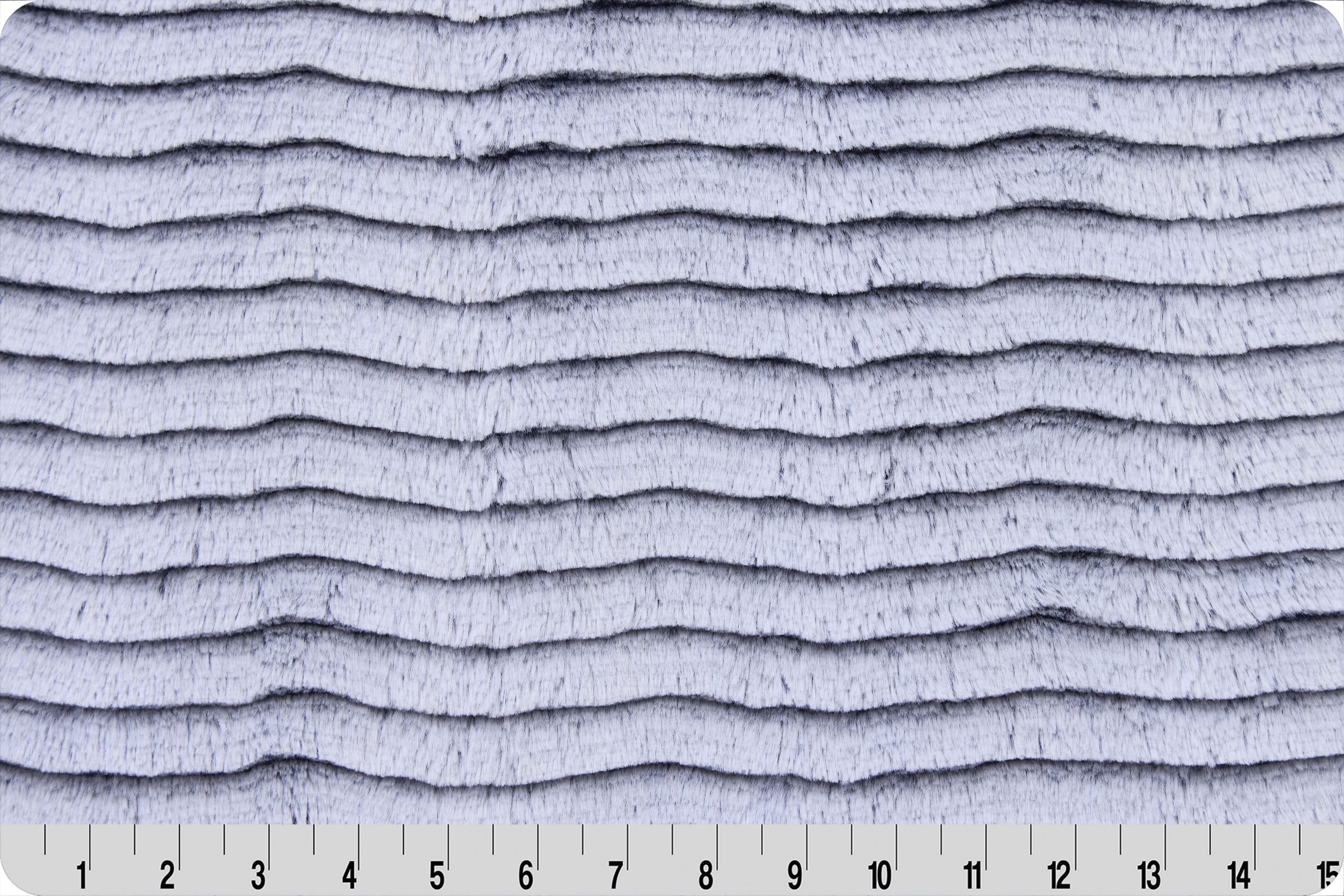 Shannon Fabrics Luxe Cuddle Frosted Oceana Navy/Powder Minky Fabric