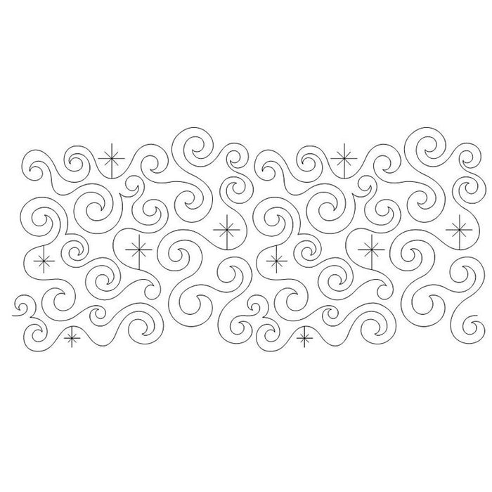 Midnight Sparkle quilting pattern